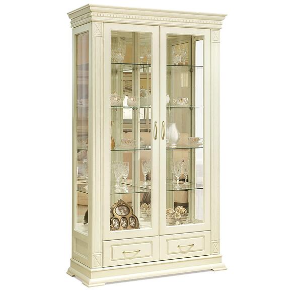 Шкаф-витрина 2д «Верди Классик» П1.0487.0.21