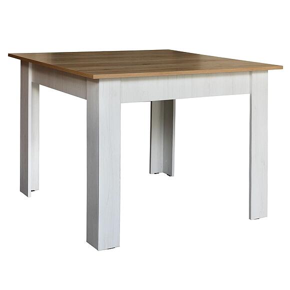 Стол обеденный «Парма» П7.050.0.51, Основной материал: ЛДСП, Цвет: сосна рандерс + дуб кантри золотой (stol_obed_parma_050501.jpg) Стол обеденный «Парма» П7.050.0.51