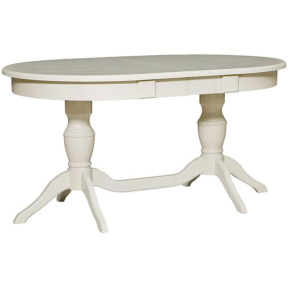 Стол обеденный «Верди» П4.487.4.13 (П106.06-01), Основной материал: массив дуба, Цвет: Слоновая кость (stol_verdi_2rd_p106_06-01_slon_kost.jpg) Стол обеденный «Верди» П4.487.4.13 (П106.06-01)