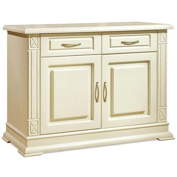 Тумба «Верди Классик» П1.0487.0.02, Основной материал: массив дуба, Цвет: Слоновая кость (tumba_verdi_2_p487_02_slon_kost-1.jpg) Тумба «Верди Классик» П1.0487.0.02