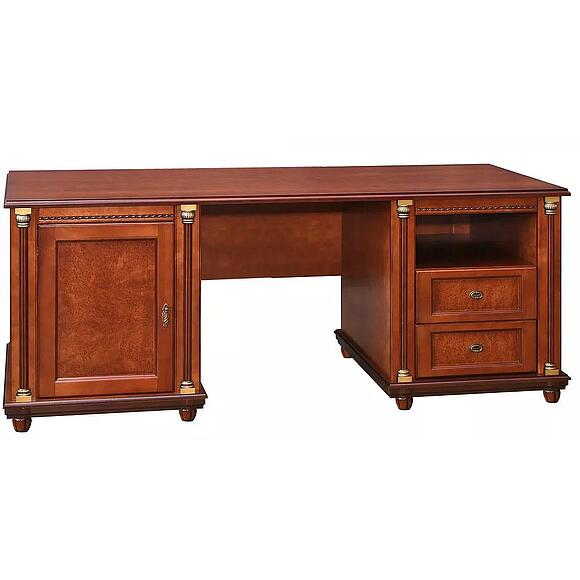 Стол письменный «Валенсия Классик» П3.0589.2.02, Основной материал: массив березы, Цвет: Каштан (venecia_444_125d551a362e972-1.jpg) Стол письменный «Валенсия Классик» П3.0589.2.02