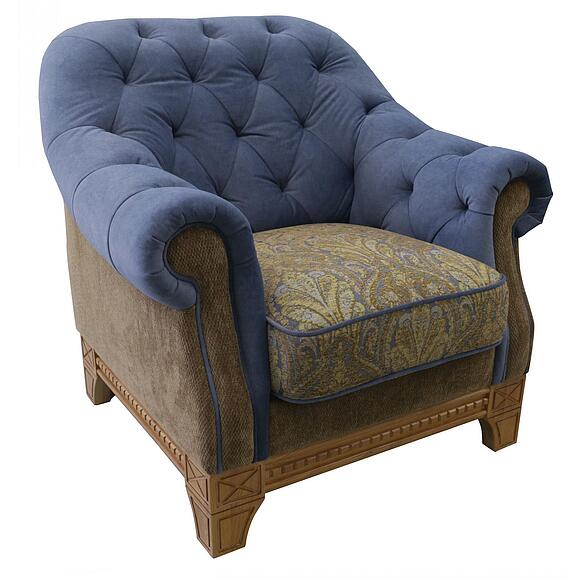 Кресло «Верди Royal» (12), Основной материал: ткань, Группа ткани: 24 группа (verdi_royal_813-8130-520_24gr_12.jpg) Кресло «Верди Royal» (12)