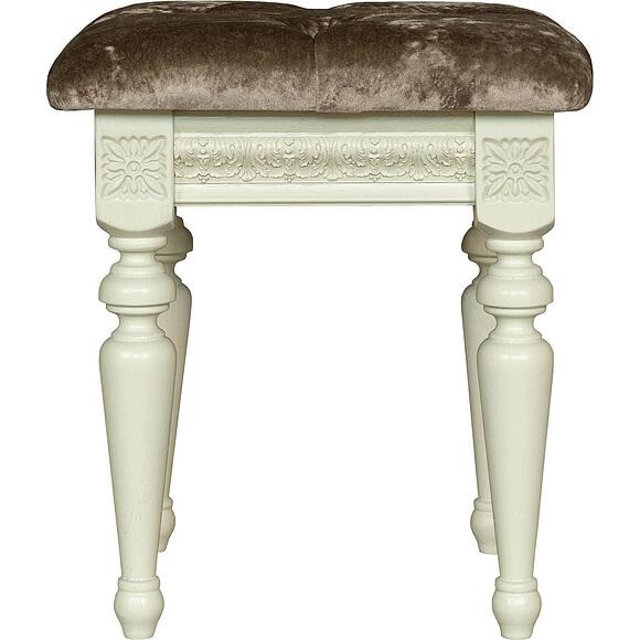 Банкетка «Милана 26» П4.265.1.26(294.26), Основной материал: ткань, Цвет: Слоновая кость