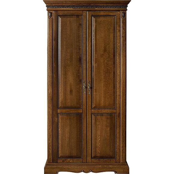 Шкаф «Милана 10» П4.265.1.10(294.10), Основной материал: массив дуба, Цвет: Черешня