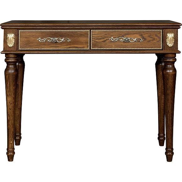 Стол «Милана 22Тс» П4.265.1.22(294.22с), Основной материал: массив дуба, Цвет: Черешня с золочением