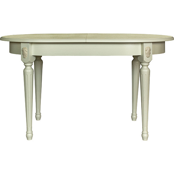 Стол «Милана 10» П4.265.0.24(313.02), Основной материал: массив дуба, Цвет: Слоновая кость