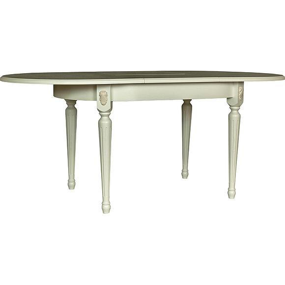 Стол «Милана 10» П4.265.0.24(313.02), Основной материал: массив дуба, Цвет: Слоновая кость