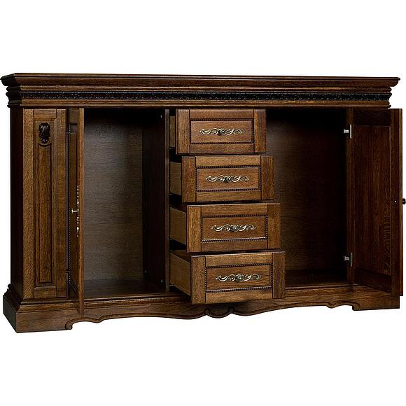 Тумба «Милана 14/1с» П4.265.0.13(265.14/1с), Цвет: Черешня