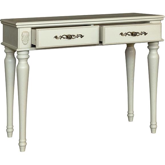 Стол «Милана 22Тс» П4.265.1.22(294.22с), Основной материал: массив дуба, Цвет: Слоновая кость