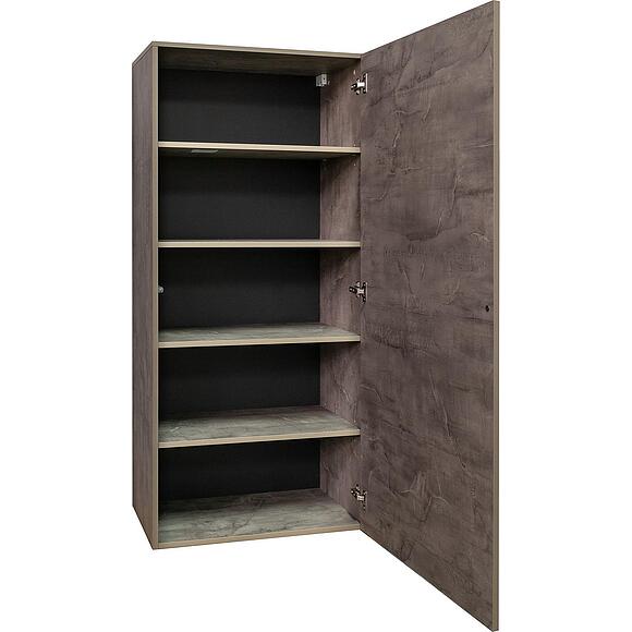 Шкаф навесной «Норидж» П6.633.0.01 (П633.01), Основной материал: ЛДСП, Цвет: Оникс