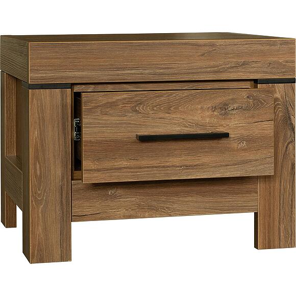 Тумба прикроватная «Гранде» П6.606.1.06 (П622.06), Основной материал: ЛДСП, Цвет: Дуб Стирлинг (Tymba_prikrovatn_Grande_622-06_dyb_stirling.jpg) Тумба прикроватная «Гранде» П6.606.1.06 (П622.06), Основной материал: ЛДСП, Цвет: Дуб Стирлинг