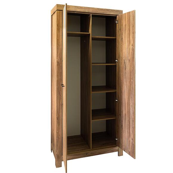 Шкаф для одежды «Гранде» П6.606.1.02 (П622.02), Основной материал: ЛДСП, Цвет: Дуб Стирлинг