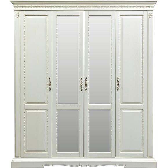 Шкаф «Милана 02» П4.265.1.02-01(294.02), Основной материал: массив дуба, Цвет: Слоновая кость (Shkaf_Milana_02_P294-02_slon_kosst_.jpg) Шкаф «Милана 02» П4.265.1.02-01(294.02), Основной материал: массив дуба, Цвет: Слоновая кость