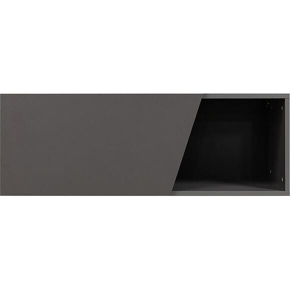 Шкаф навесной «Норидж» П6.633.0.15 (П633.15), Основной материал: ЛДСП, Цвет: Вольфрам (Noridj_P633-15_volfram_.jpg) Шкаф навесной «Норидж» П6.633.0.15 (П633.15), Основной материал: ЛДСП, Цвет: Вольфрам