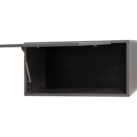 Шкаф навесной «Норидж» П633.14, Основной материал: ЛДСП, Цвет: Вольфрам (Noridj_P633-14_volfram-.jpg) Шкаф навесной «Норидж» П633.14, Основной материал: ЛДСП, Цвет: Вольфрам