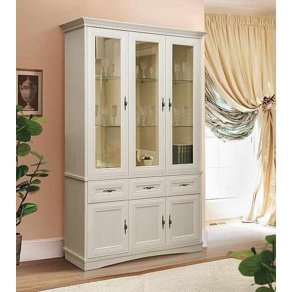 Шкаф 3д «Турин» П7.036.0.11 (П036.11), Основной материал: ЛДСП+МДФ, Цвет: Сосна карелия