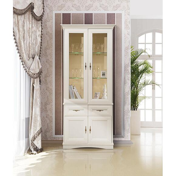 Шкаф 2д «Турин» П7.036.0.10 (П036.10), Основной материал: ЛДСП+МДФ, Цвет: Сосна карелия