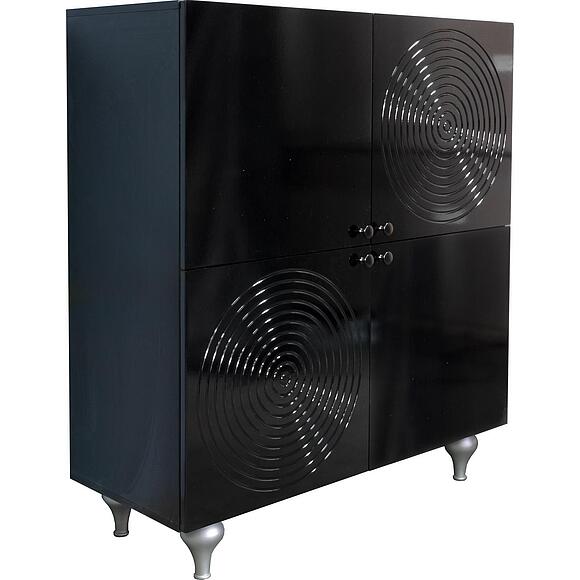 Тумба «Лацио» П6.634.0.03 (П634.03), Цвет: Черный глянец / черный (Lazio_Tumba_P634-03_cherny-cherny_glyanets.jpg) Тумба «Лацио» П6.634.0.03 (П634.03), Цвет: Черный глянец / черный