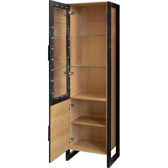 Шкаф-витрина «Монтана» П8.918.0.71, Основной материал: ДСП+шпон, Цвет: Дуб розовый воск (8C3A0800.jpg) Шкаф-витрина «Монтана» П8.918.0.71, Основной материал: ДСП+шпон, Цвет: Дуб розовый воск