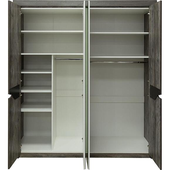 Шкаф для одежды 4д «Ирвинг» БМ2.748.1.27-01(2.748.1.00-01), Основной материал: ЛДСП, Цвет: сосна джексон