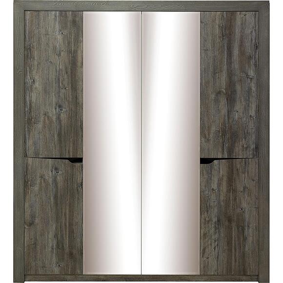 Шкаф для одежды 4д «Ирвинг» БМ2.748.1.27-01(2.748.1.00-01), Основной материал: ЛДСП, Цвет: сосна джексон