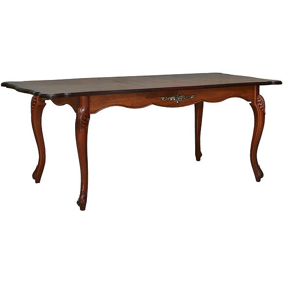 Стол обеденный «Алези» П1.350.4.08 (П353.08), Основной материал: массив дуба, Цвет: Античная бронза