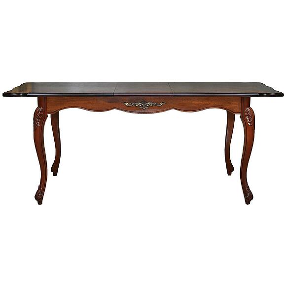 Стол обеденный «Алези» П1.350.4.08 (П353.08), Основной материал: массив дуба, Цвет: Античная бронза