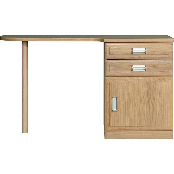 Стол туалетный «Лайма» БМ2.661.1.45, Основной материал: массив дуба, Цвет: Дуб разбеленный (4J4A3122-1.jpg) Стол туалетный «Лайма» БМ2.661.1.45, Основной материал: массив дуба, Цвет: Дуб разбеленный