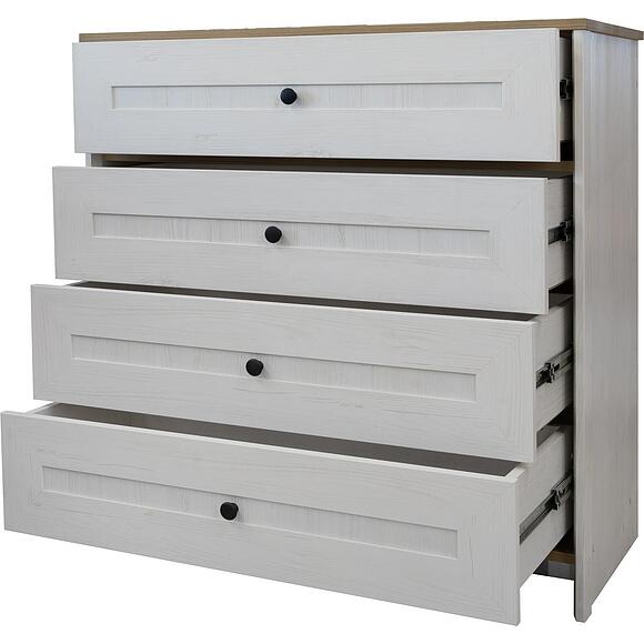 Комод «Парма» П7.050.1.31, Цвет: сосна рандерс + дуб кантри золотой