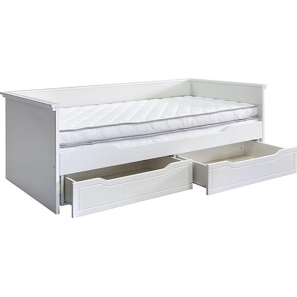 Кровать «Линель» П6.934.5.01, Основной материал: ЛДСП, Цвет: Молоко+белый , Спальное место: 2000х1800 мм, Размер: 2114×1007×763 (8C3A4997.jpg) Кровать «Линель» П6.934.5.01, Основной материал: ЛДСП, Цвет: Молоко+белый , Спальное место: 2000х1800 мм, Размер: 2114×1007×763