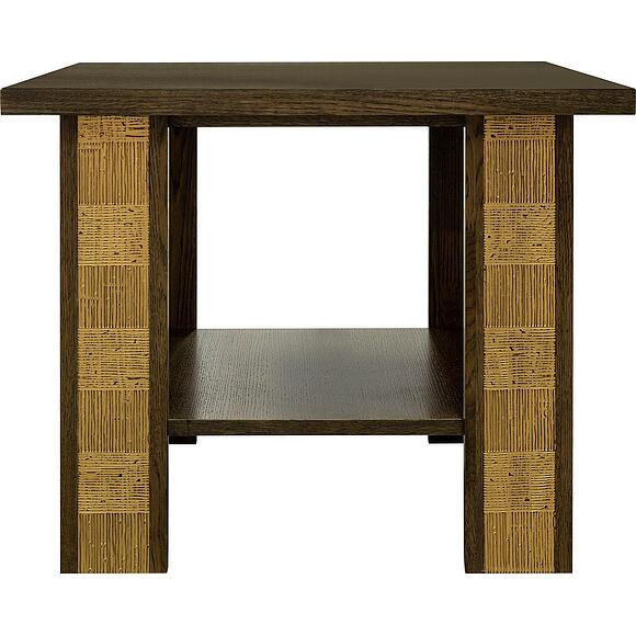 Стол журнальный «Тунис» П6.343.0.10 (П343.10Ш), Основной материал: ДСП+шпон, Цвет: Венге c золочением