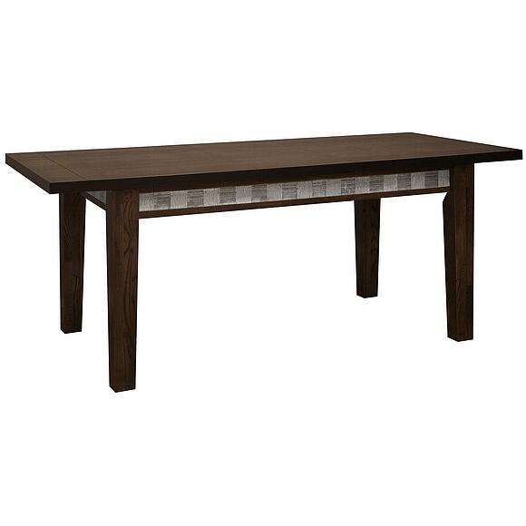 Стол обеденный «Тунис» П6.343.4.02 (П352.02), Основной материал: ДСП+шпон, Цвет: Венге с серебром