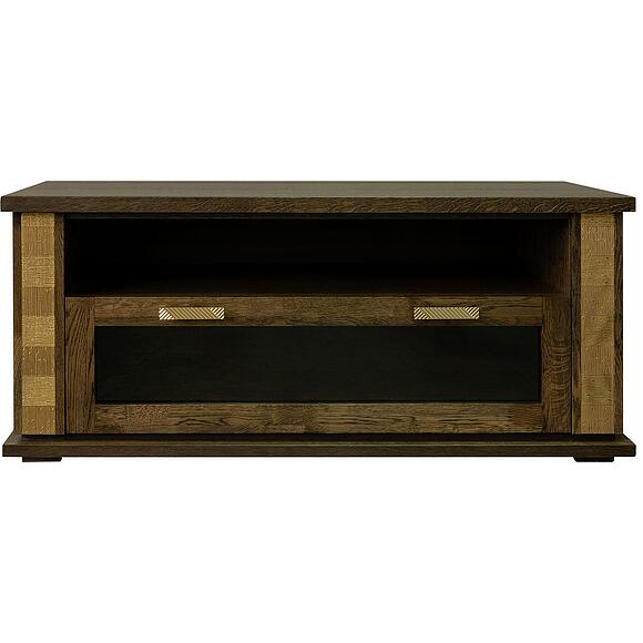 Тумба под ТВ «Тунис» П6.343.0.15 (П343.15Ш), Цвет: Венге c золочением (8C3A0721.jpg) Тумба под ТВ «Тунис» П6.343.0.15 (П343.15Ш), Цвет: Венге c золочением