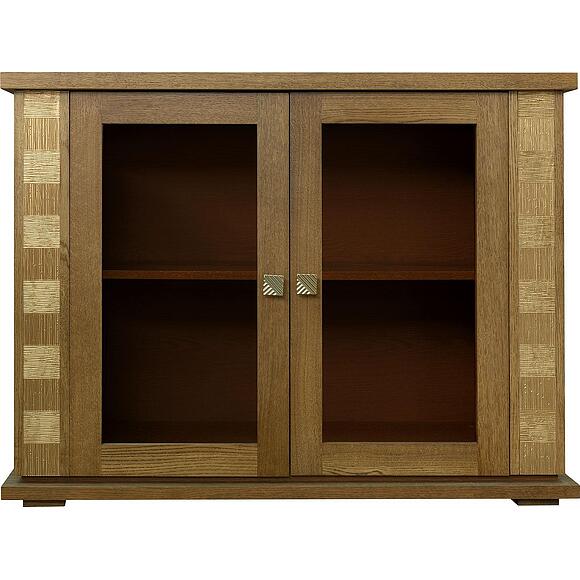 Тумба комбинированная «Тунис» П6.343.0.16 (П343.16Ш), Цвет: дуб рустикаль с золочением