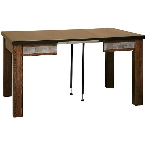 Стол обеденный «Тунис» П6.343.4.03 (П352.03), Основной материал: ДСП+шпон, Цвет: Венге с серебром