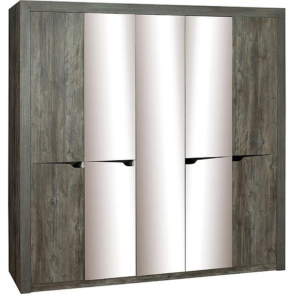 Шкаф 5-х дверный «Ирвинг» БМ2.748.1.01-01, Основной материал: ЛДСП, Цвет: сосна джексон