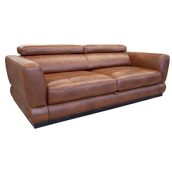 3-х местный диван «Мишель» (3м), Основной материал: натуральная кожа, Группа ткани: 120 группа