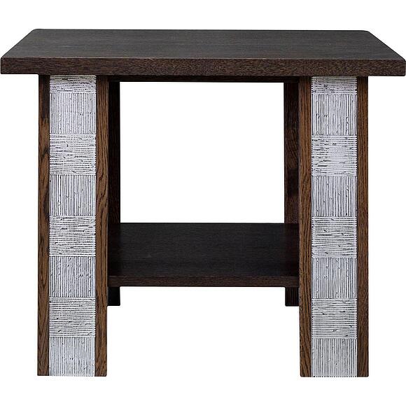 Стол журнальный «Тунис» П6.343.0.10 (П343.10Ш), Основной материал: ДСП+шпон, Цвет: Венге с серебром