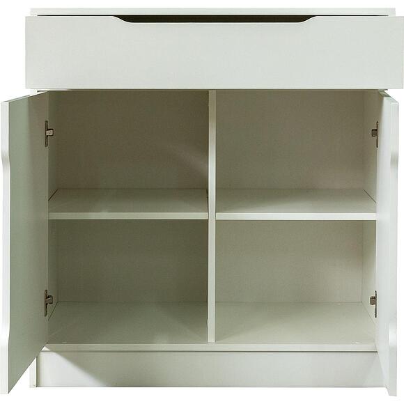 Комод «Линель» П6.934.1.04, Основной материал: ЛДСП, Цвет: Белый