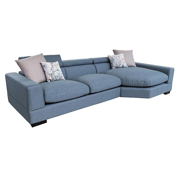 Угловой диван «Хилс» (2мL/R5R/L), Основной материал: ткань, Группа ткани: 19 группа