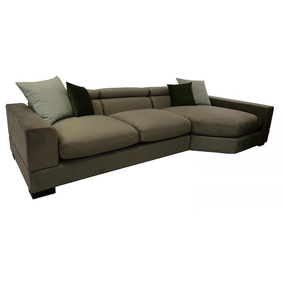 Угловой диван «Хилс» (2мL/R5R/L), Основной материал: ткань, Группа ткани: 20 группа