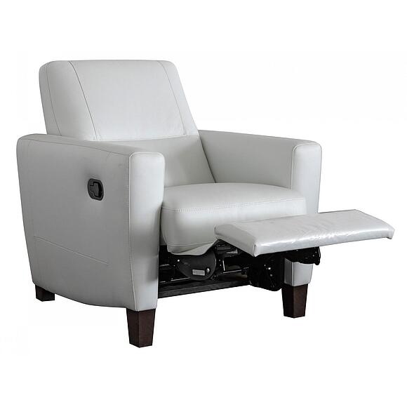 Кресло-реклайнер «Амарис» (1Р), Основной материал: натуральная кожа, Группа ткани: 120 группа