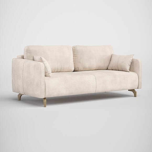 3-х местный диван «Латте 1» (3м), Основной материал: ткань, Группа ткани: 19 группа, Механизм трансформации: с механизмом