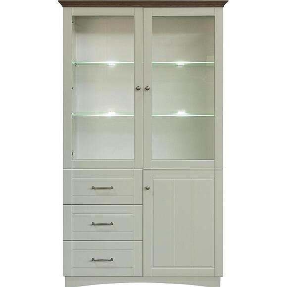 Шкаф «Шанталь» П6.952.0.03, Основной материал: ЛДСП, Цвет: Пепел+Дуб Сахара