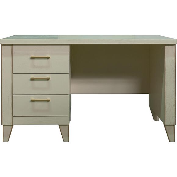 Стол письменный «Амадей» П6.635.2.18-01 (П6.635.0.18), Основной материал: массив дуба, Цвет: Античная темпера с золочением