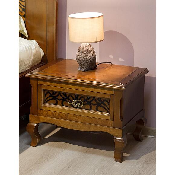 Тумба прикроватная «Видана Люкс» П445.04-1, Цвет: Коньяк