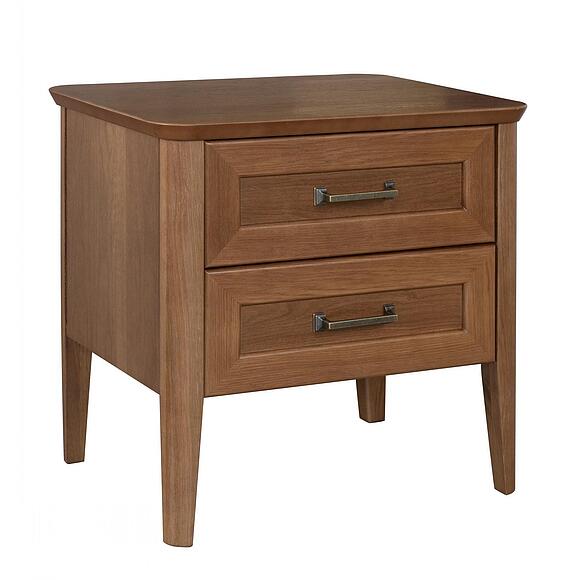 Тумба прикроватная «Вилора» БМ2.775.1.30, Основной материал: ДСП+шпон, Цвет: Коньяк