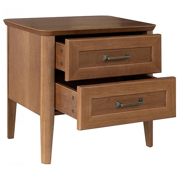 Тумба прикроватная «Вилора» БМ2.775.1.30, Основной материал: ДСП+шпон, Цвет: Коньяк