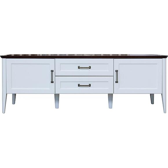 Тумба ТВ «Вилора» БМ2.775.0.33, Основной материал: ДСП+шпон, Цвет: Айвори