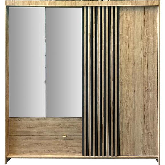 Шкаф для одежды «Деко» БМ2.776.1.65-01, Основной материал: ЛДСП, Цвет: Дуб наварра